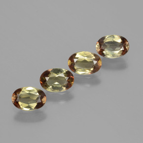 2.08克拉天然红柱石，椭圆形切割，VS