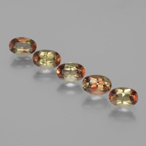 2.62克拉天然红柱石，椭圆形切割，VS