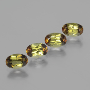 2.12克拉天然红柱石，椭圆形切割，VS