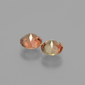 克拉天然红柱石，圆形切割，VS