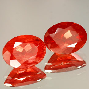 克拉天然中长石拉长石，椭圆形切割，VVS