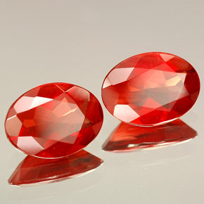 克拉天然中长石拉长石，椭圆形切割，VVS