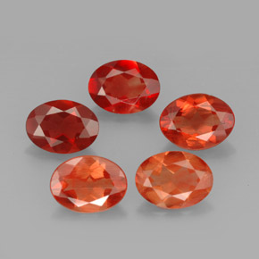 克拉天然中长石拉长石，椭圆形切割，VVS