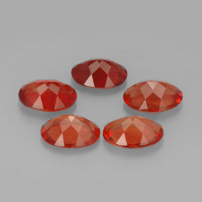 克拉天然中长石拉长石，椭圆形切割，VVS