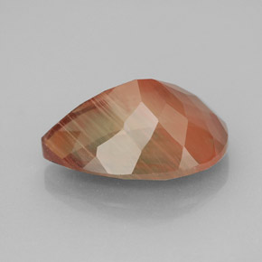 5.31克拉天然中长石拉长石，梨形，VVS