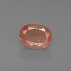 1.18克拉天然中长石拉长石，椭圆形切割，VS