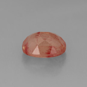 2.07克拉天然中长石拉长石，透明，透明/半透明