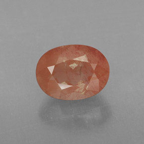 1.14克拉天然中长石拉长石，透明，透明/半透明