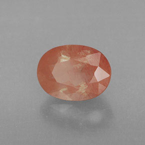 1.14克拉天然中长石拉长石，透明，透明/半透明