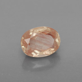 1.49克拉天然中长石拉长石，透明，透明/半透明