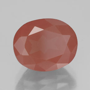 4.03克拉天然中长石拉长石，透明，透明/半透明