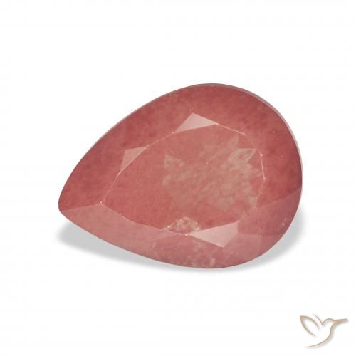 3.16ct 天然 中红 中长石拉长石, 梨形, 透明
