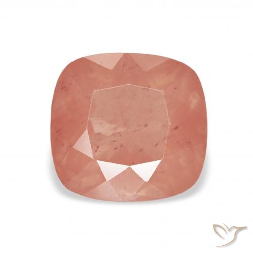 2.41ct 天然 中红 中长石拉长石, 软垫, 透明