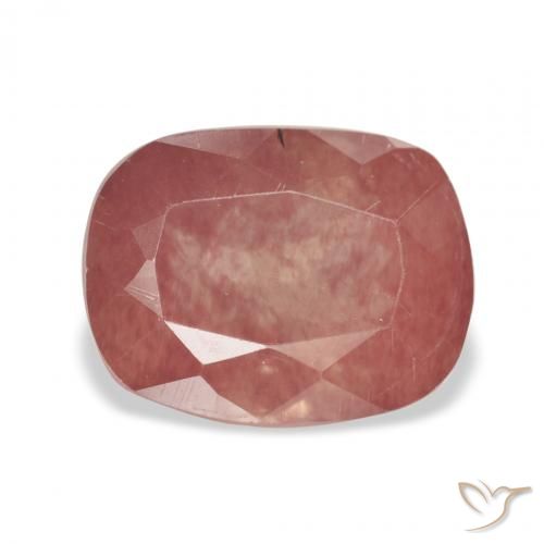 3.23ct 天然 中红 中长石拉长石, 软垫, 透明