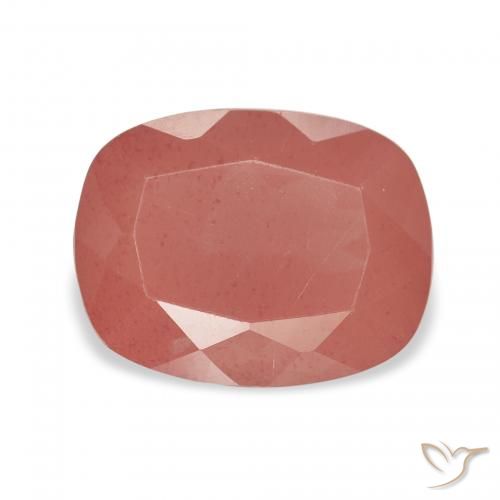 3.34ct 中红 中长石拉长石, 软垫, 透明