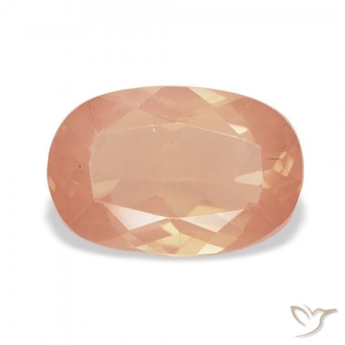 2.74ct 淡虎橙 中长石拉长石, 软垫, 透明