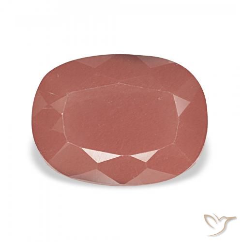 2.85ct 中红 中长石拉长石, 软垫, 半透明