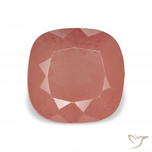2.65ct 中红 中长石拉长石, 软垫, 透明