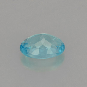 0.60克拉天然磷灰石，椭圆形切割，6.3×4.4毫米，VS-SI