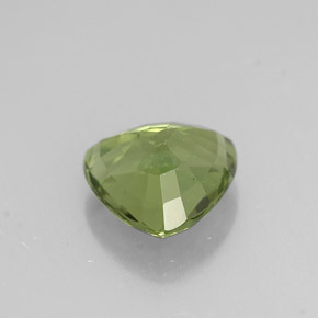 1.30克拉天然绿色磷灰石，三角形，7.1×7.1毫米，VVS-VS