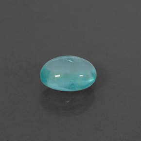 0.52克拉天然磷灰石，椭圆形切割，5.8×4.3毫米，透明