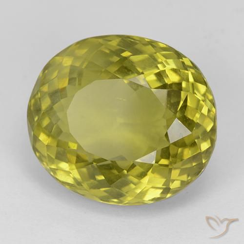 11.38ct 天然 玉米黄 磷灰石, 椭圆形, VS