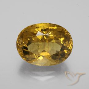 11.10ct 天然 中金 磷灰石, 椭圆形, VS-SI