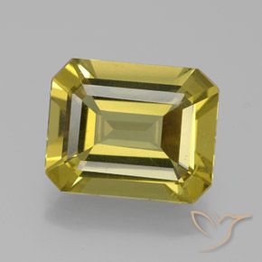 6.33ct 天然 棕黄色 磷灰石, 祖母绿式切割, VS