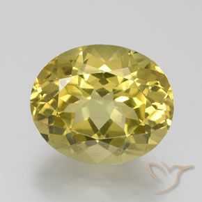 6.53ct 天然 棕黄色 磷灰石, 椭圆形, VS