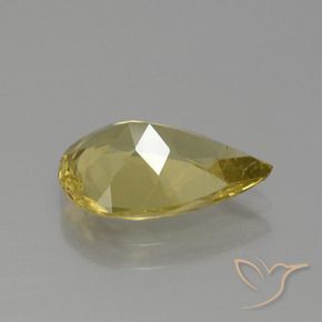 2.97克拉天然磷灰石，梨形，VS-SI