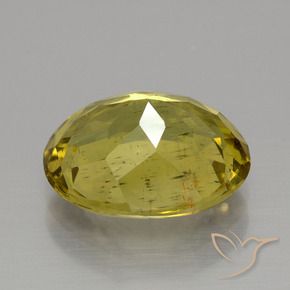 4.54克拉天然磷灰石，椭圆形，VS-SI