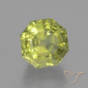 7.63克拉天然磷灰石，八边形，VS-SI