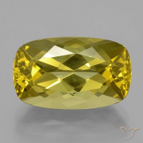 9.99ct 天然 棕黄色 磷灰石, 软垫, VVS-VS