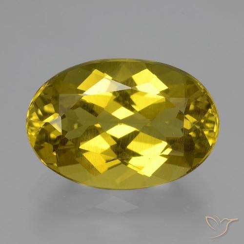 9.00ct 天然 棕黄色 磷灰石, 椭圆形, VS