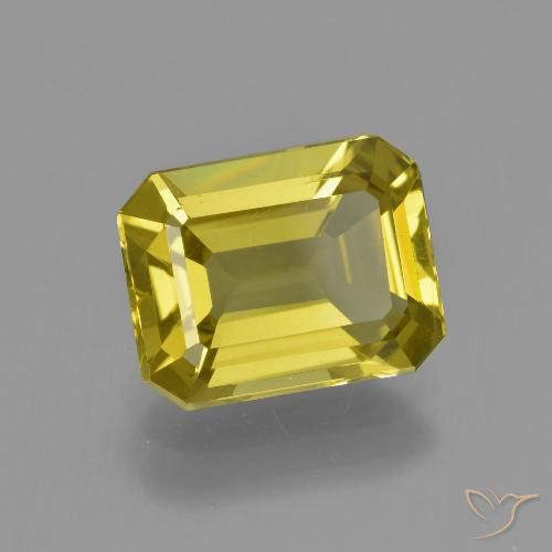 4.69ct 天然 棕黄色 磷灰石, 祖母绿式切割, VS