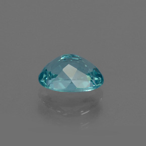 1.00克拉天然磷灰石，椭圆形切割，7.1×5.3毫米，VVS-VS