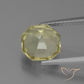 2.85克拉天然磷灰石，八边形，VVS-VS