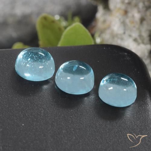 1.46克拉天然磷灰石，圆形的，透明