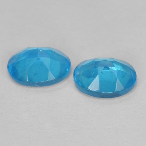 0.72天然磷灰石，椭圆形切割，5.1×4毫米，VS-SI