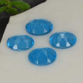 1.25克拉天然磷灰石，椭圆形切割，VS-SI