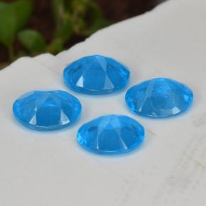 1.33天然磷灰石，椭圆形切割，4.9×4毫米，VS-SI
