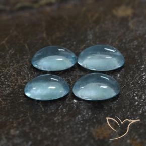 1.10克拉天然磷灰石，椭圆形，透明