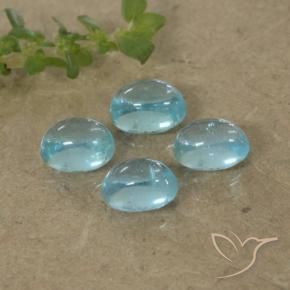 1.59克拉天然磷灰石，椭圆形，透明