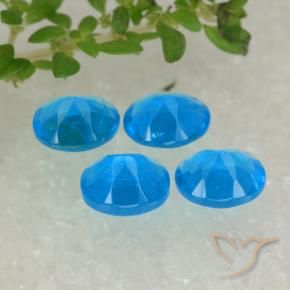 1.57克拉天然磷灰石，椭圆形，VS-SI