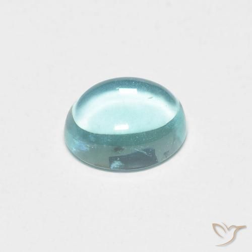 0.93克拉天然磷灰石，椭圆形，透明