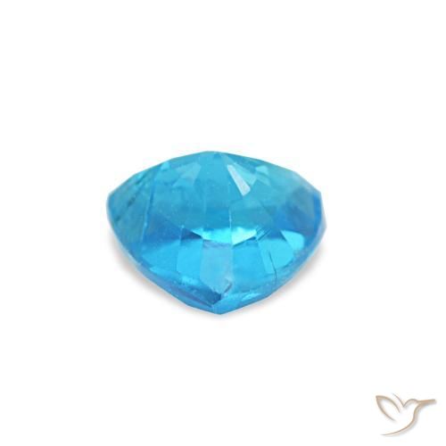 0.34克拉天然磷灰石，三角形，4.5×4.4毫米，SI