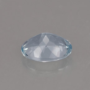 1.12克拉天然海蓝宝石，椭圆形切割，8×6.1毫米，VVS