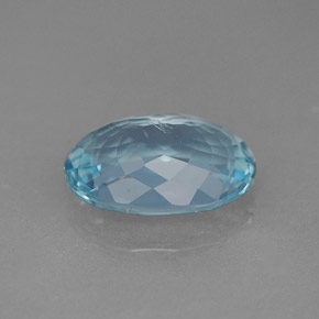 2.80克拉天然海蓝宝石，椭圆形切割，11.3×7.6毫米，VS