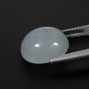 8.35克拉天然蓝晶，透明，透明/半透明