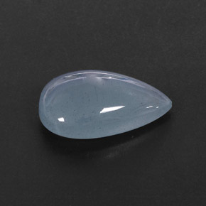 11.84克拉天然海蓝宝石，透明，20×12.8毫米，透明/半透明